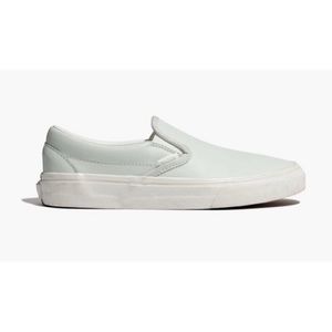 NEW MADEWELL X VANS Mint Leather Slip-On Sneakers